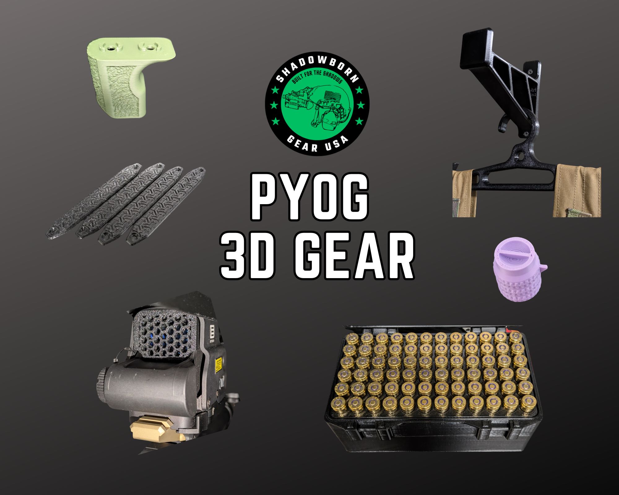 PYOG 3D Printed Gear
